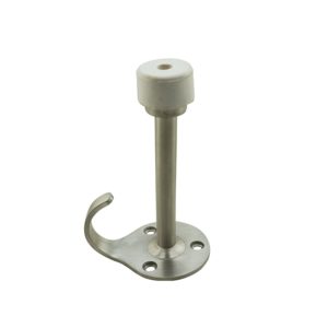 DSS22 door stop with hook, wall mounted