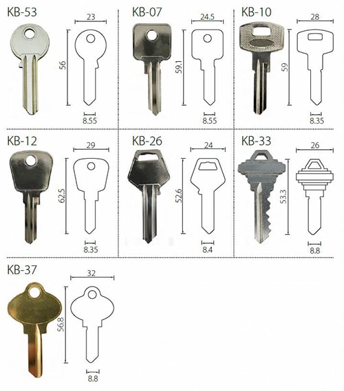 DIN18252 euro cylinder with master key,custom spec - Euro Cylinder - 1