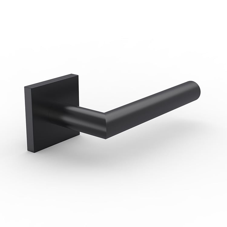 Matte black door handle SR10SL105-BK