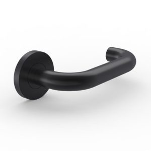 SR11SL102-BK matte black door handles