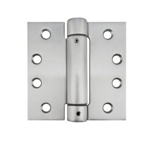 Stainless steel spring door hinge 4 - x 4 - x3.3mm single action