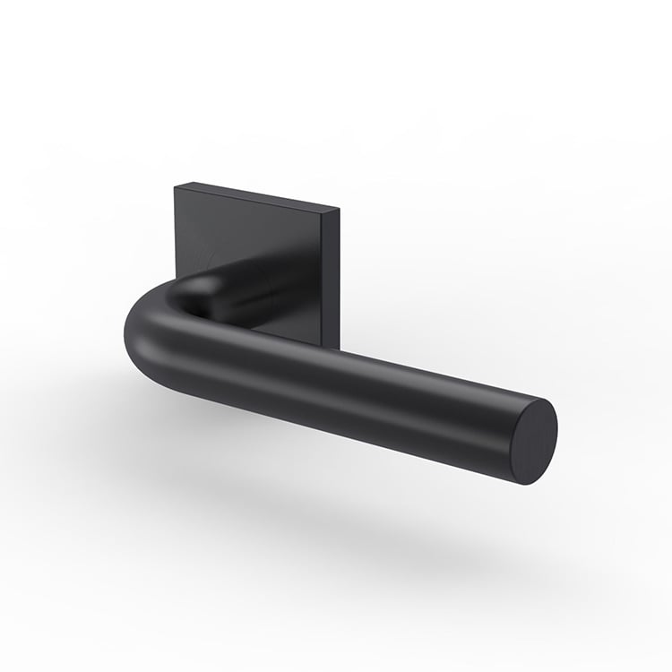 matte black door handle SR10SL101-BK, EN1906 Grade 3